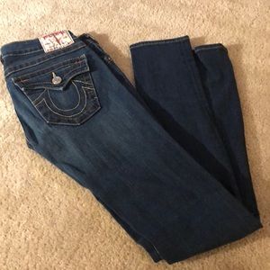True Religion Julie Skinny Jeans 27